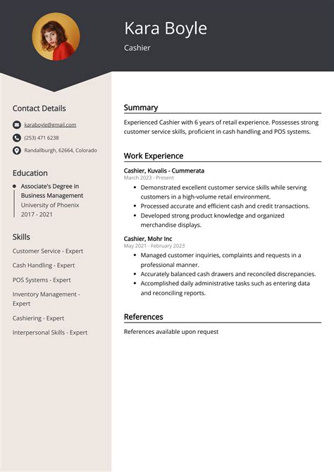 vault cashier resume examples|Cashier Resume Examples & Templates (2024) · .
